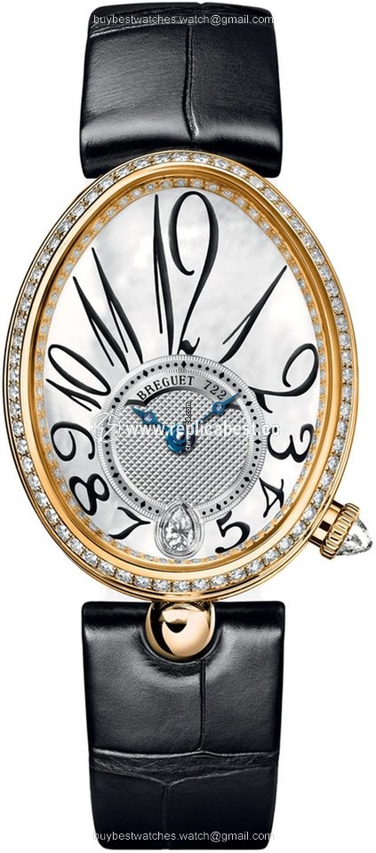 Breguet Reine de Naples Womens watch Automatic Yellow gold 8918ba 58 964 d00d3L