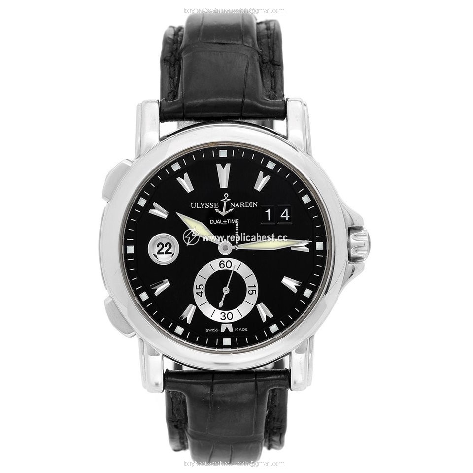 Ulysse Nardin Dual Time Mens watch Unisex Automatic Steel 243-55 92