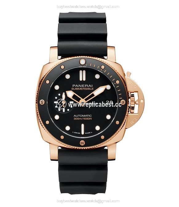 Panerai Mens watch Unisex Automatic Rose gold PAM01164