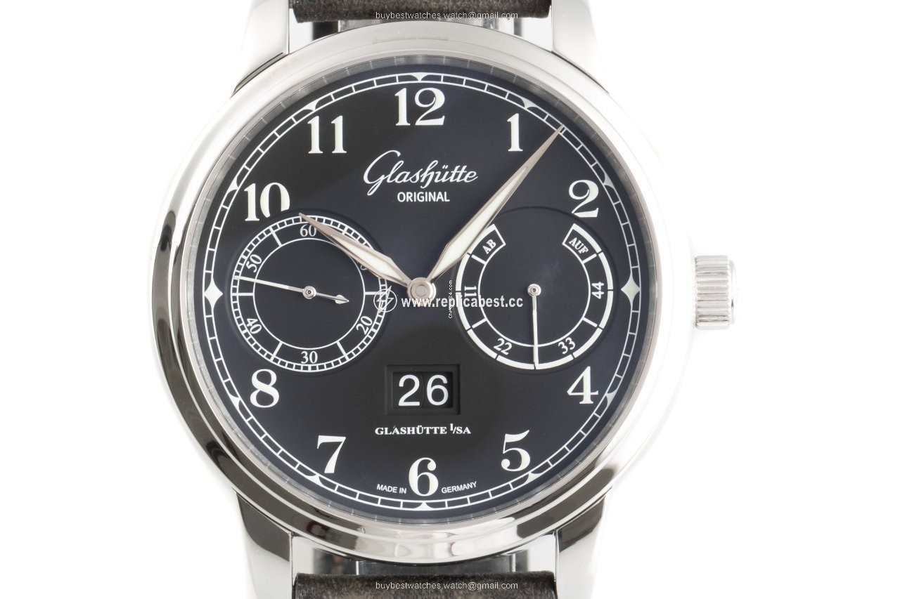 Glashutte Original Mens watch Unisex Automatic Steel 1-00-14-07-02-30