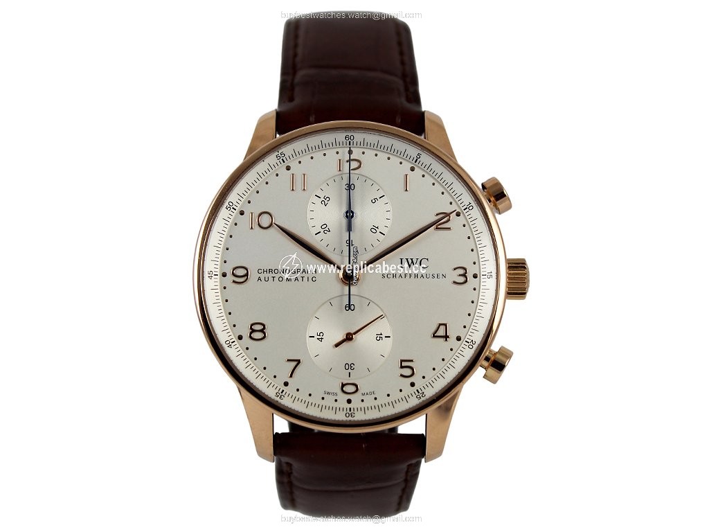 IWC Portuguese Chronograph Mens watch Unisex Automatic Rose gold IW371402