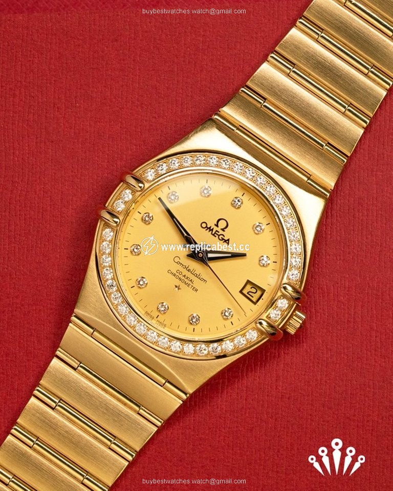 Omega Constellation Automatic Yellow gold 111.55.36.20.58.001