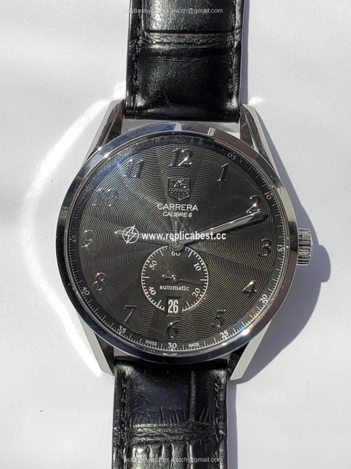 TAG Heuer Carrera Calibre 6 Mens watch Unisex Automatic Steel was2110.fc6180