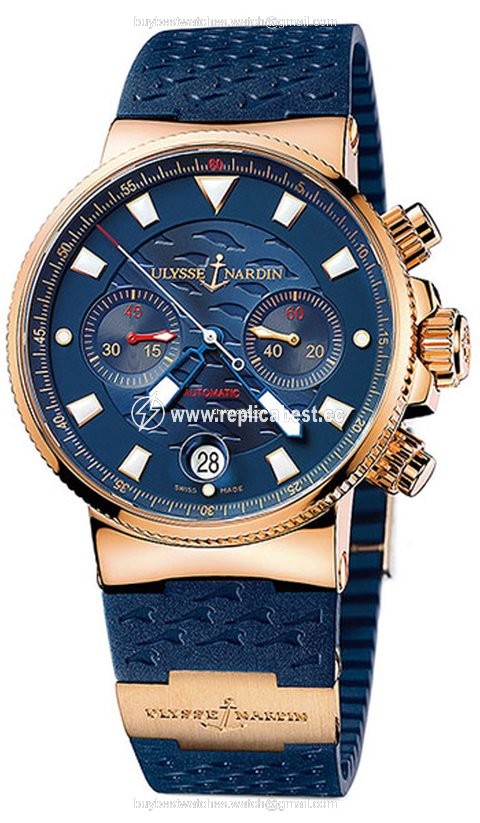 Ulysse Nardin Mens watch Unisex Automatic Rose gold 356-68LE-3