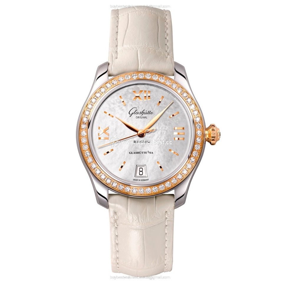 Glashutte Original Lady Serenade Womens watch Automatic Gold Steel 1-39-22-09-16-04 or 39-22-09-16-04