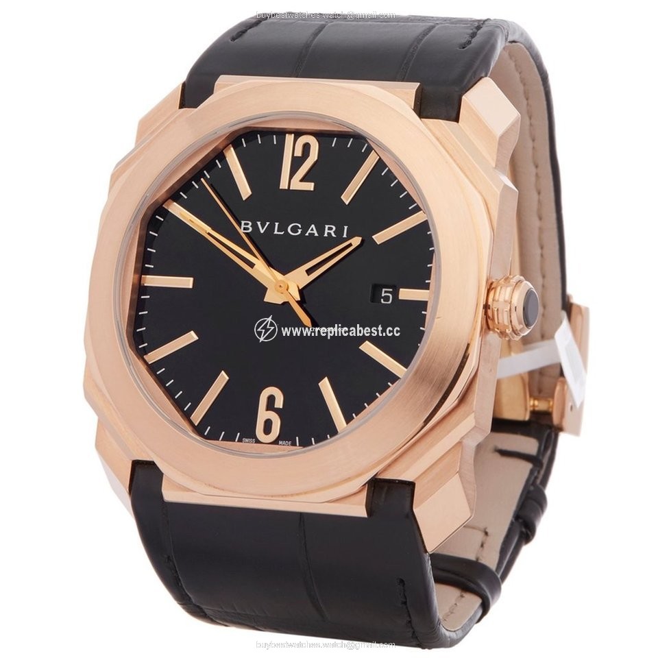 Bulgari Octo Mens watch Unisex Automatic Rose gold 101963