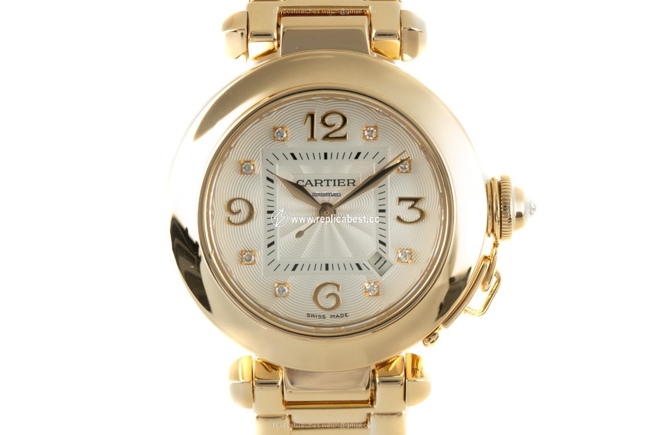 Cartier Pasha Womens watch Automatic Yellow gold 2397