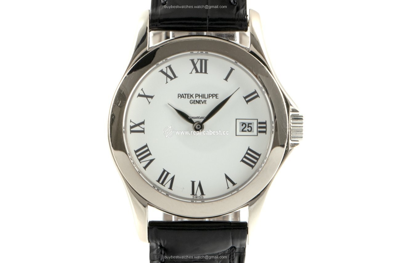 Patek Philippe Calatrava Womens watch Quartz White gold 4906