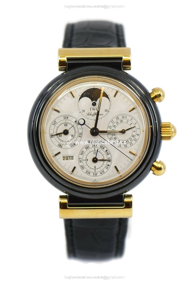 IWC Da Vinci Perpetual Calendar Mens watch Unisex Automatic Ceramic IW3755