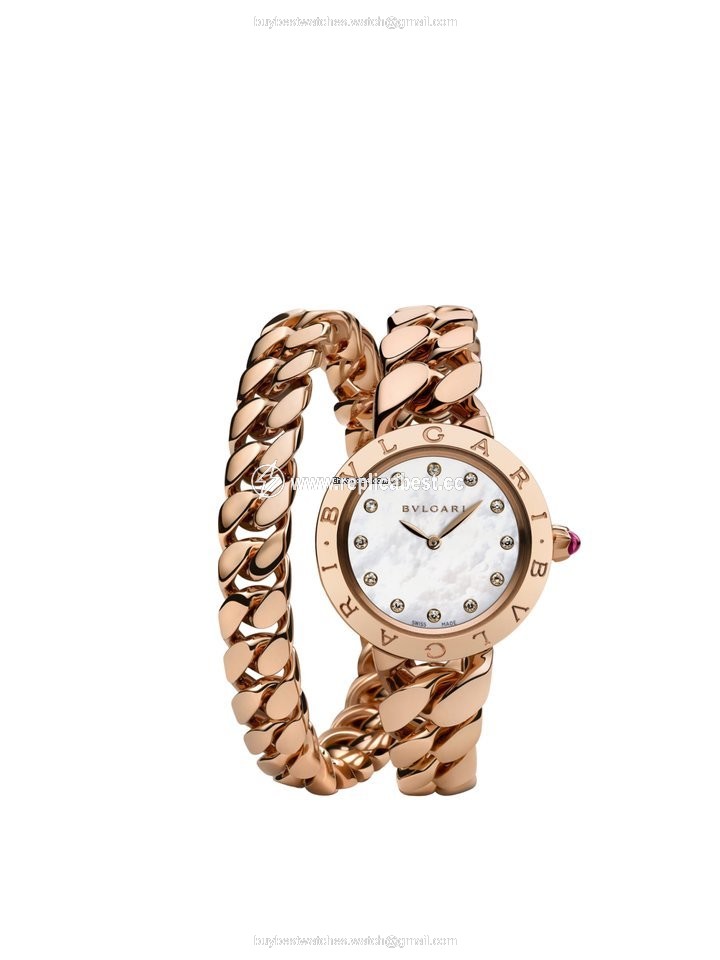 Bulgari Womens watch Quartz Rose gold 102052