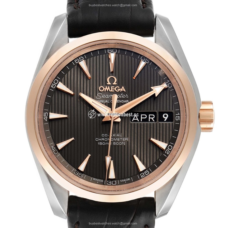 Omega Seamaster Aqua Terra Mens watch Unisex Automatic Gold Steel 231.23.39.22.06.001