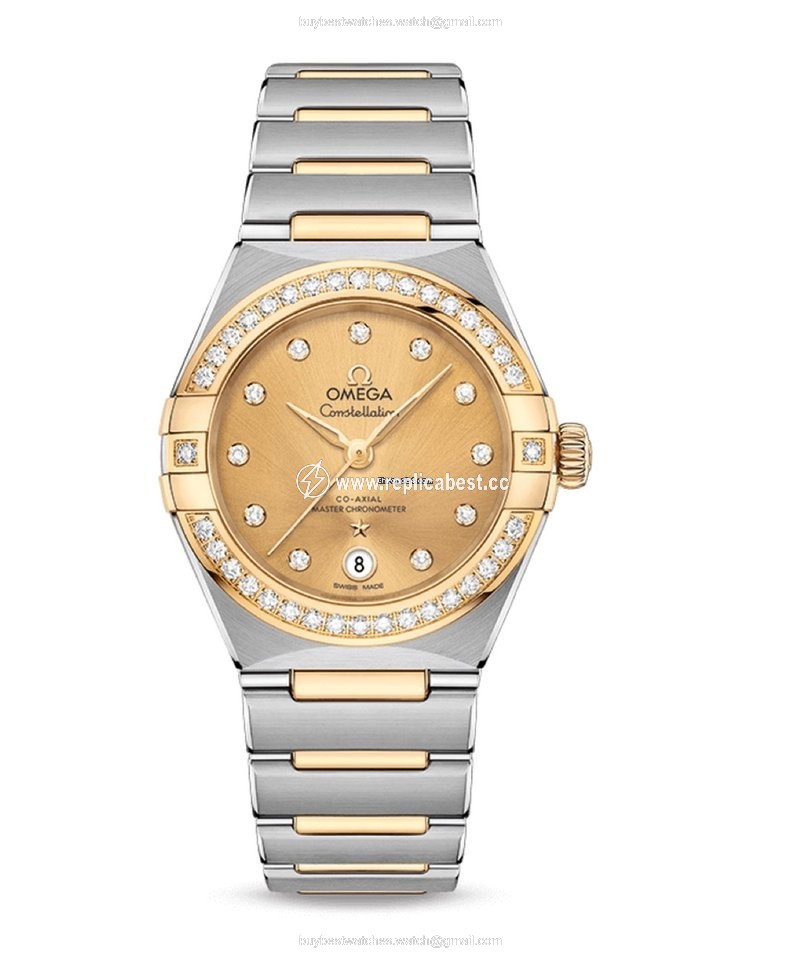 Omega Constellation Quartz Womens watch Automatic Gold Steel 131.25.29.20.58.001