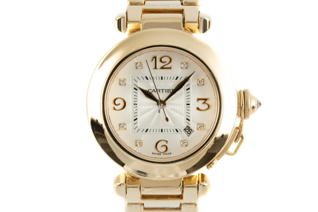 Cartier Pasha Womens watch Automatic Yellow gold WJ1110H9