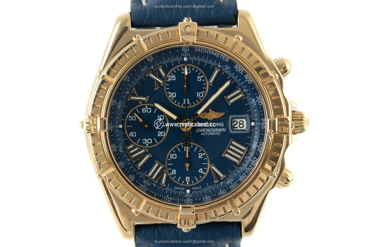 Breitling Crosswind Racing Mens watch Unisex Automatic Yellow gold K13055