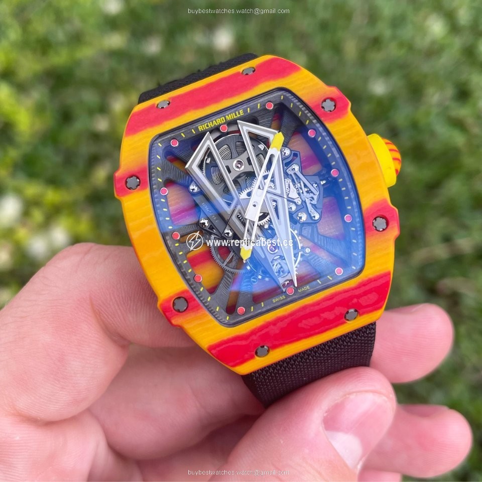 Richard Mille RM 027 Mens watch Unisex Manual winding Carbon RM27-03