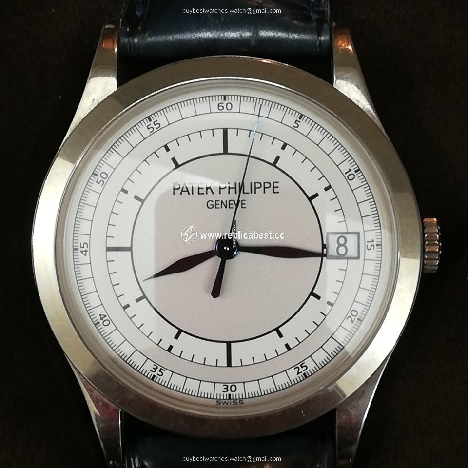 Patek Philippe Calatrava Mens watch Unisex Automatic White gold 5296G-001