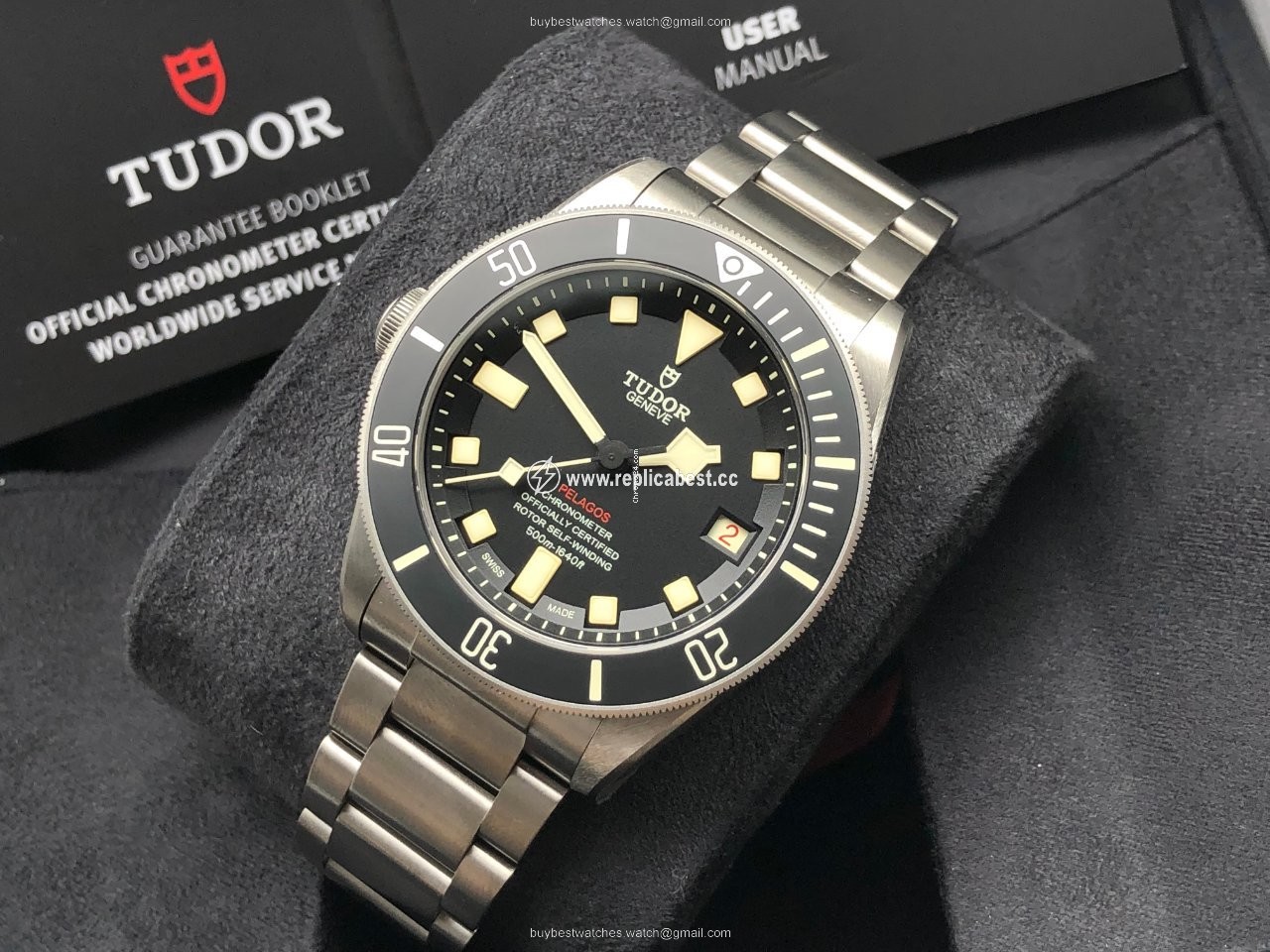 Tudor Pelagos Mens watch Unisex Automatic Titanium 25610TNL