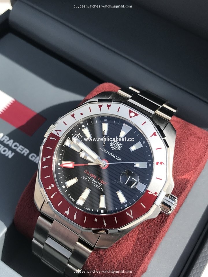 TAG Heuer Aquaracer Mens watch Unisex Automatic Steel TAGHEUER AQUARACER GMT