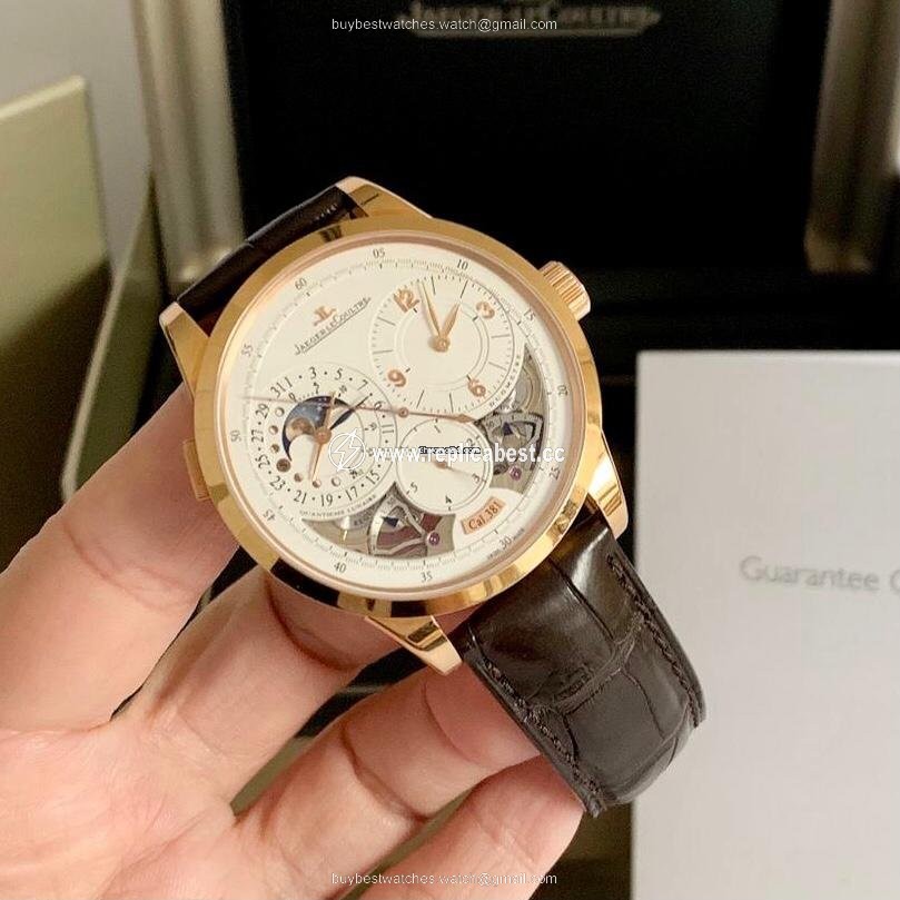 Jaeger-LeCoultre Duometre Mens watch Unisex Manual winding Rose gold Q6042422