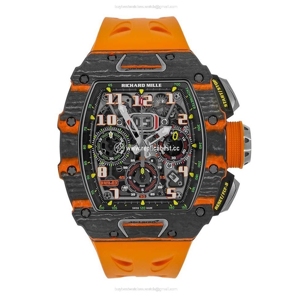 Richard Mille RM 011 Mens watch Unisex Automatic Titanium RM 011-03