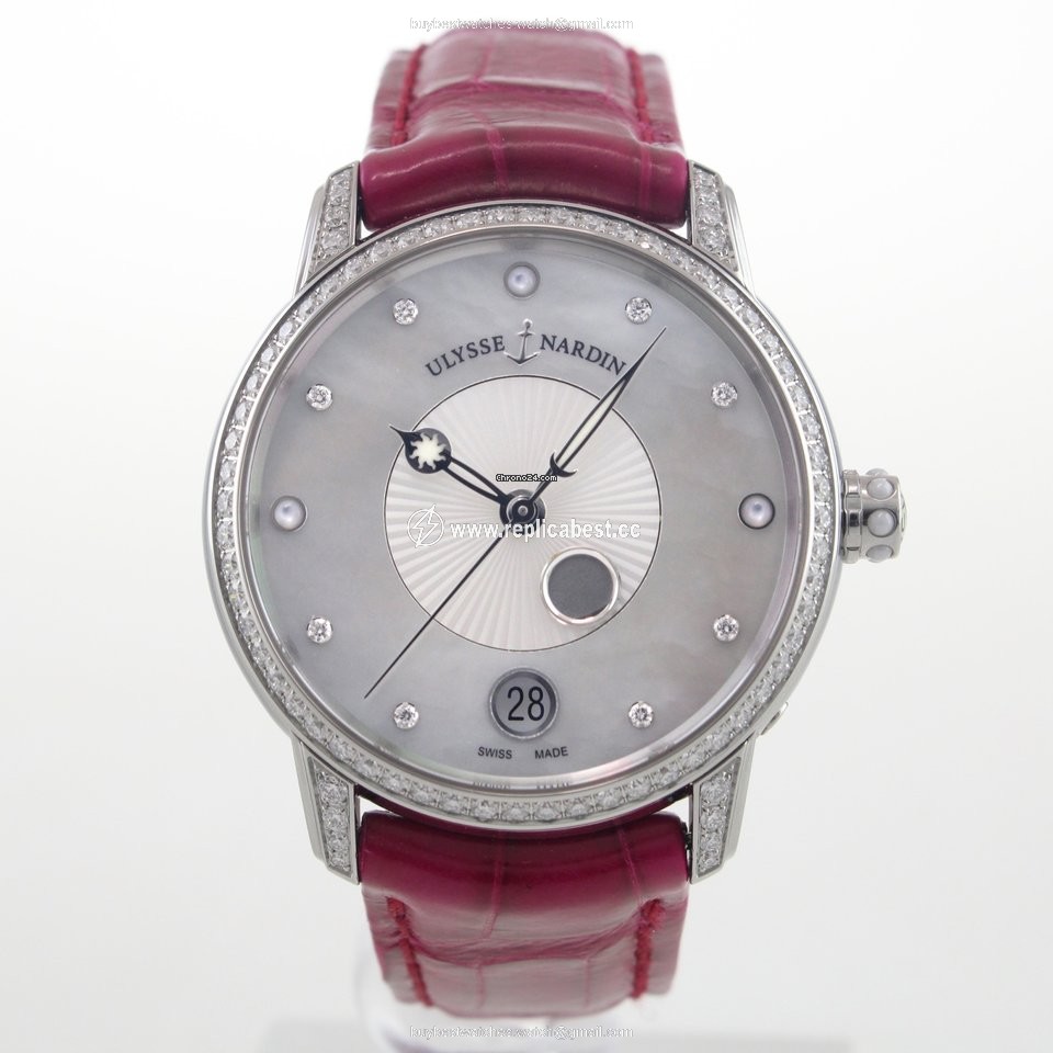 Ulysse Nardin Classico Luna Womens watch Automatic Steel 8293-123