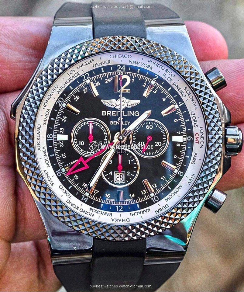 Breitling Bentley GMT Mens watch Unisex Automatic Steel M4736212 B919