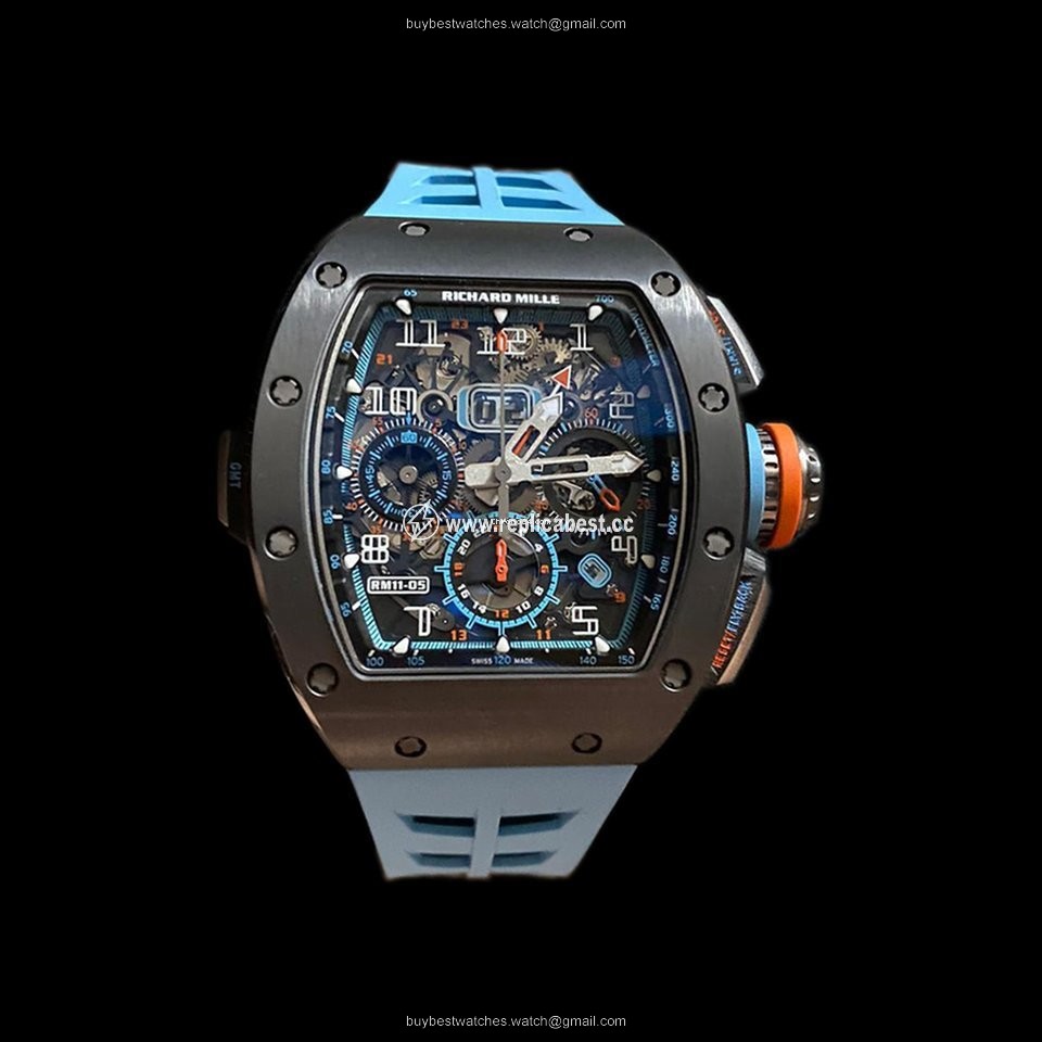 Richard Mille RM 011 Mens watch Unisex Automatic Titanium RM011-05
