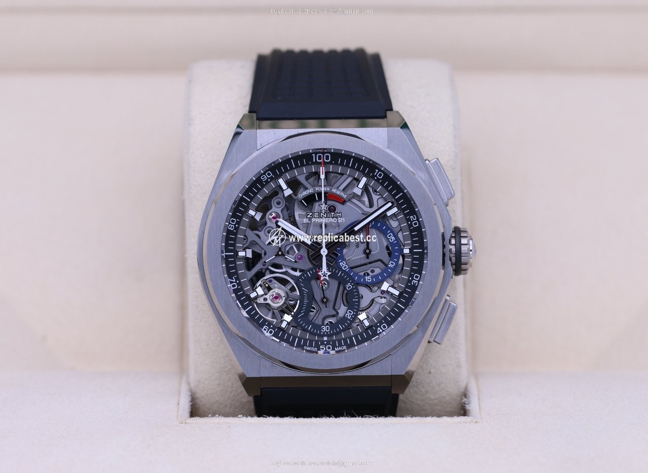 Zenith Defy El Primero Mens watch Unisex Automatic Titanium 95.9000.9004 78.R782