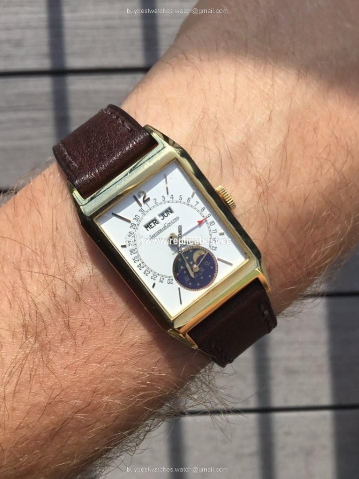 Jaeger-LeCoultre Mens watch Unisex Manual winding Yellow gold 141.010.1