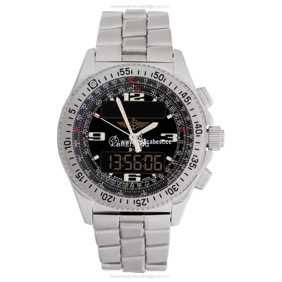Breitling B-1 Mens watch Unisex Quartz Steel A68062