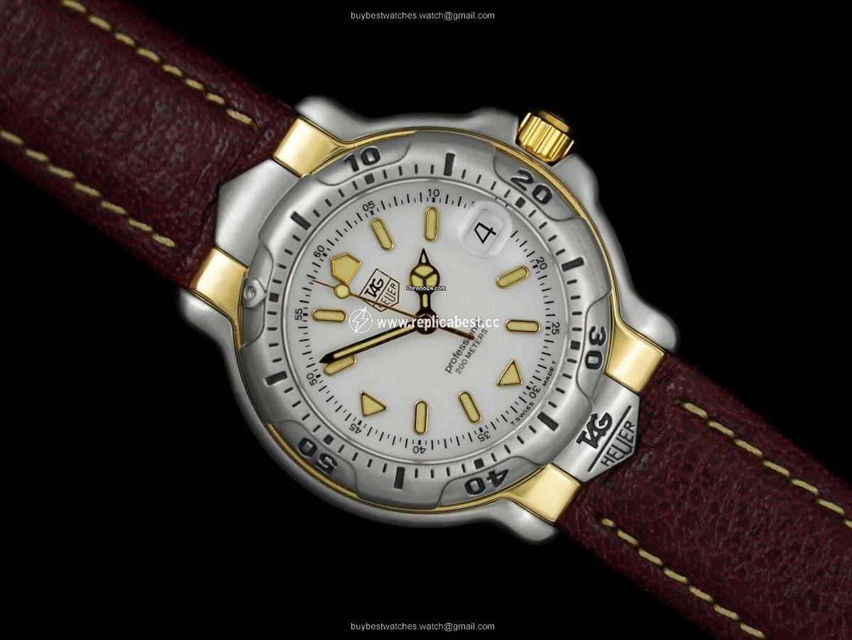 TAG Heuer 6000 Mens watch Unisex Quartz Gold Steel 8181