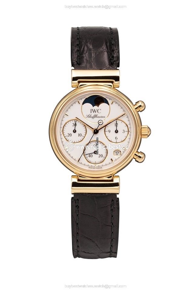 IWC Da Vinci Chronograph Womens watch Quartz Yellow gold IW953501