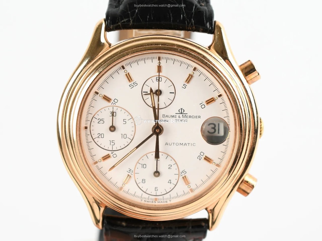 Baume & Mercier Mens watch Unisex Automatic Rose gold MV045149
