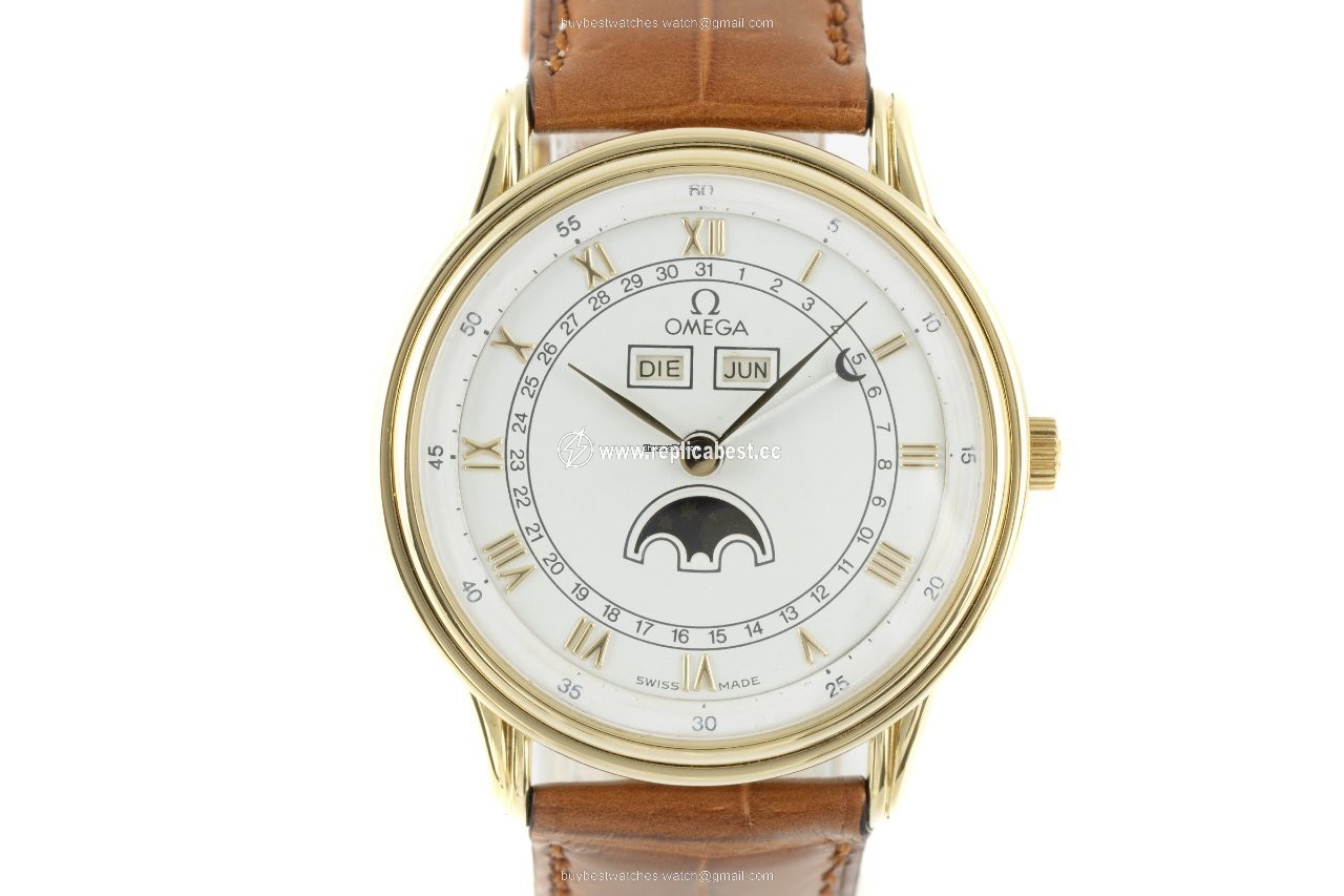 Omega Mens watch Unisex Automatic Yellow gold 156.003