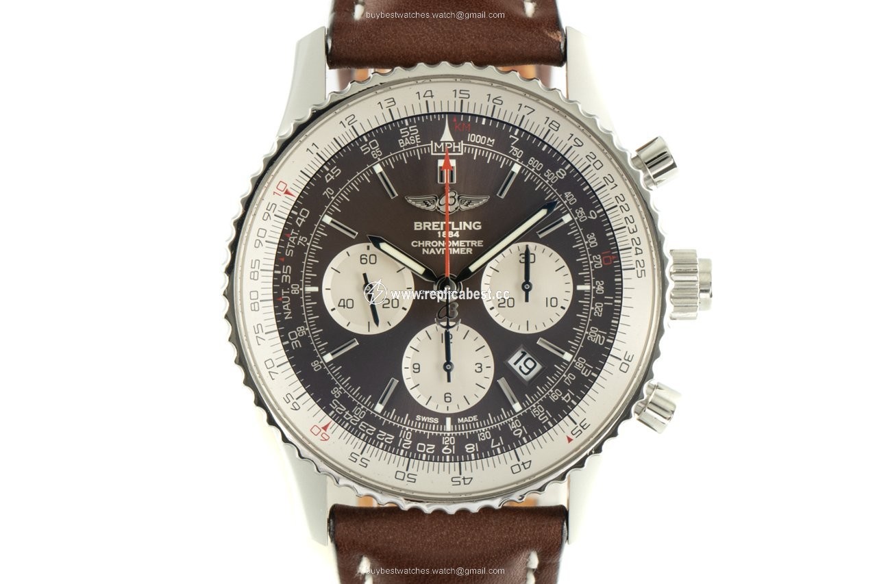 Breitling Navitimer Rattrapante Mens watch Unisex Automatic Steel AB0310