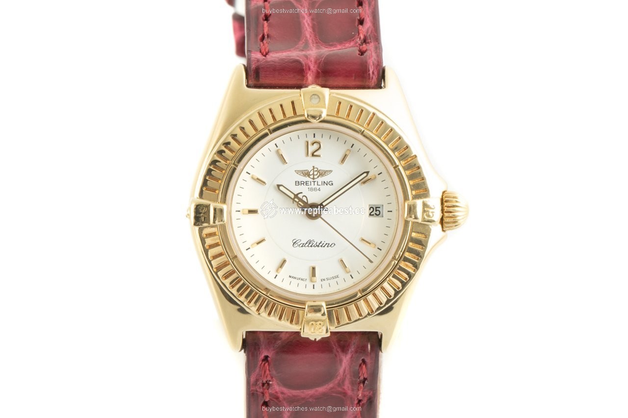 Breitling Callistino Womens watch Quartz Yellow gold K52043