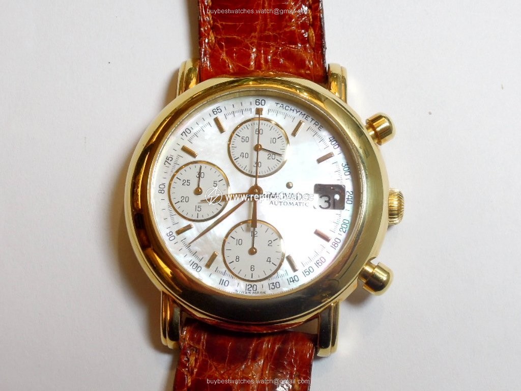 Movado Mens watch Unisex Automatic Yellow gold movado cronografo 1881