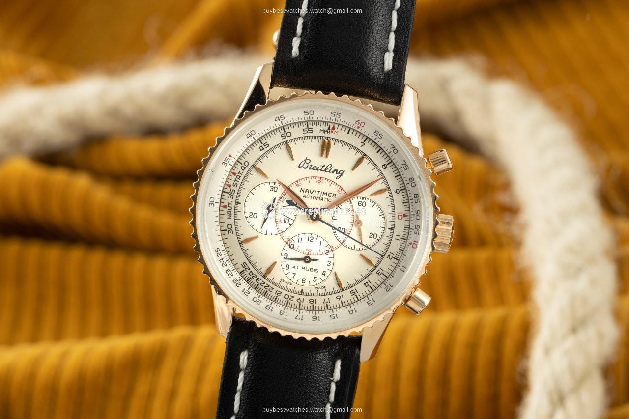 Breitling Mens watch Unisex Automatic Red gold H30030