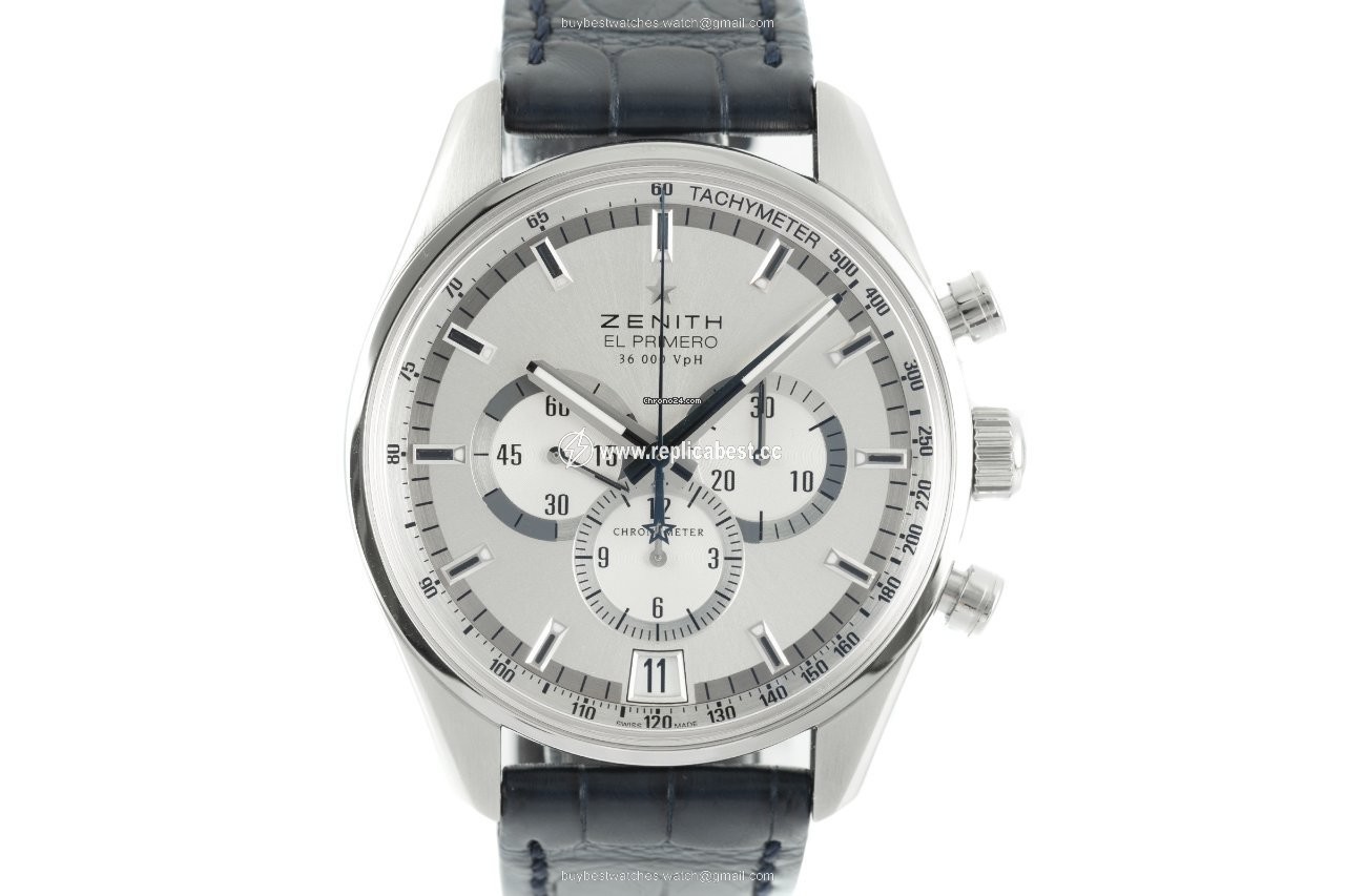 Zenith El Primero 36000 VpH Mens watch Unisex Automatic Steel 03.2040.400