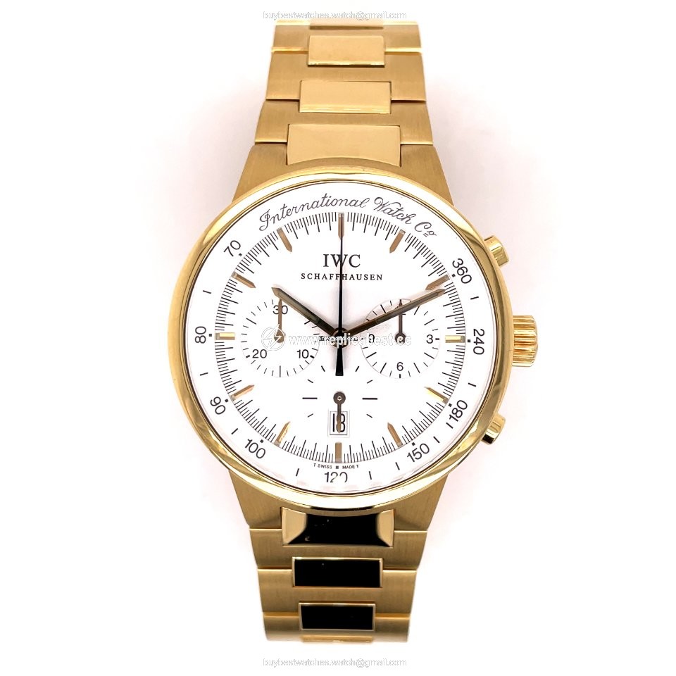 IWC GST Mens watch Unisex Quartz Yellow gold IW955701