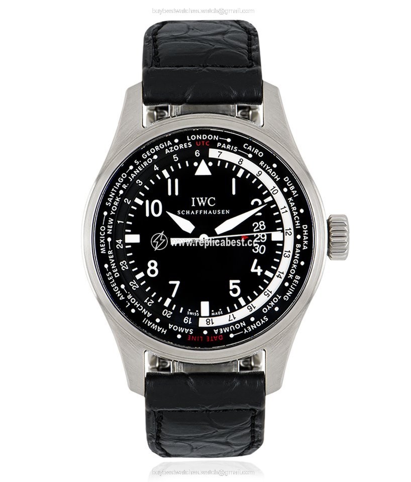 IWC Pilot Worldtimer Mens watch Unisex Automatic Steel IW326201