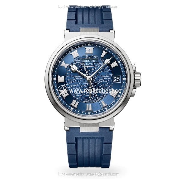 Breguet Marine Mens watch Unisex Automatic White gold 5517BB Y2 5ZU