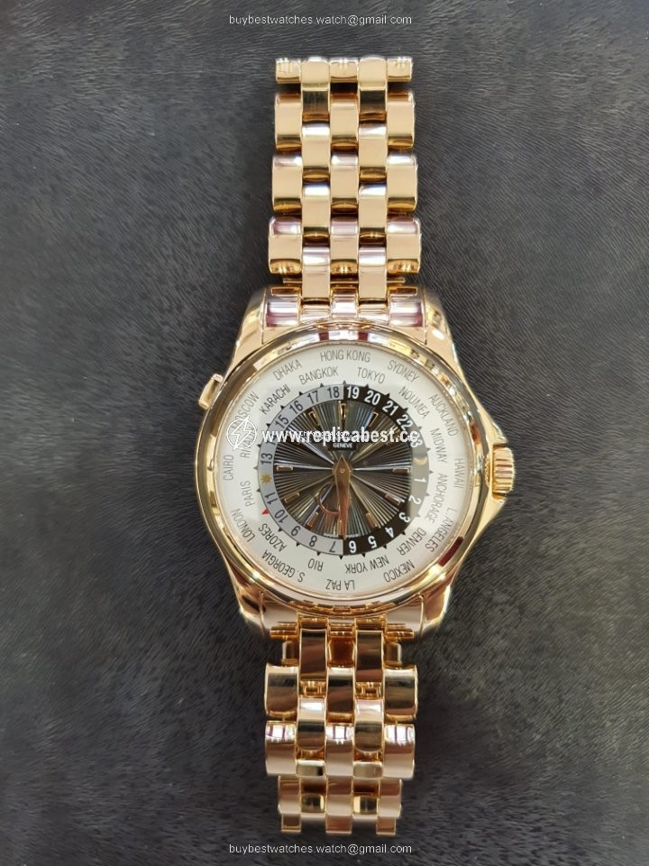 Patek Philippe World Time Mens watch Unisex Automatic Rose gold 5130 1R-011
