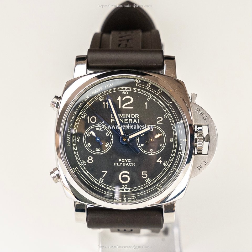 Panerai Luminor 1950 3 Days Chrono Flyback Mens watch Unisex Automatic Steel PAM 00653