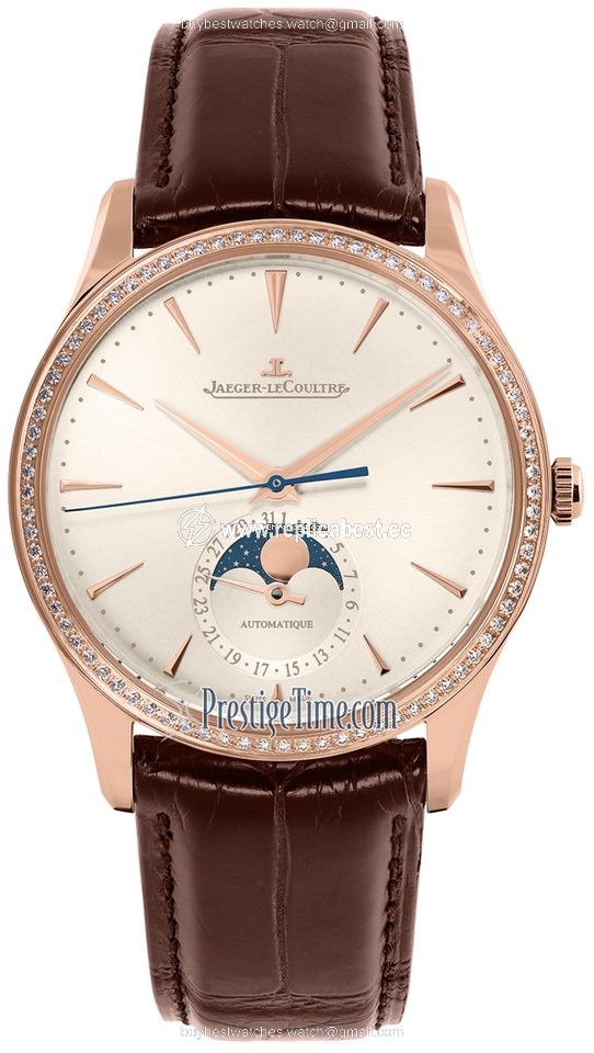 Jaeger-LeCoultre Master Ultra Thin Moon Mens watch Unisex Automatic Rose gold 1362502