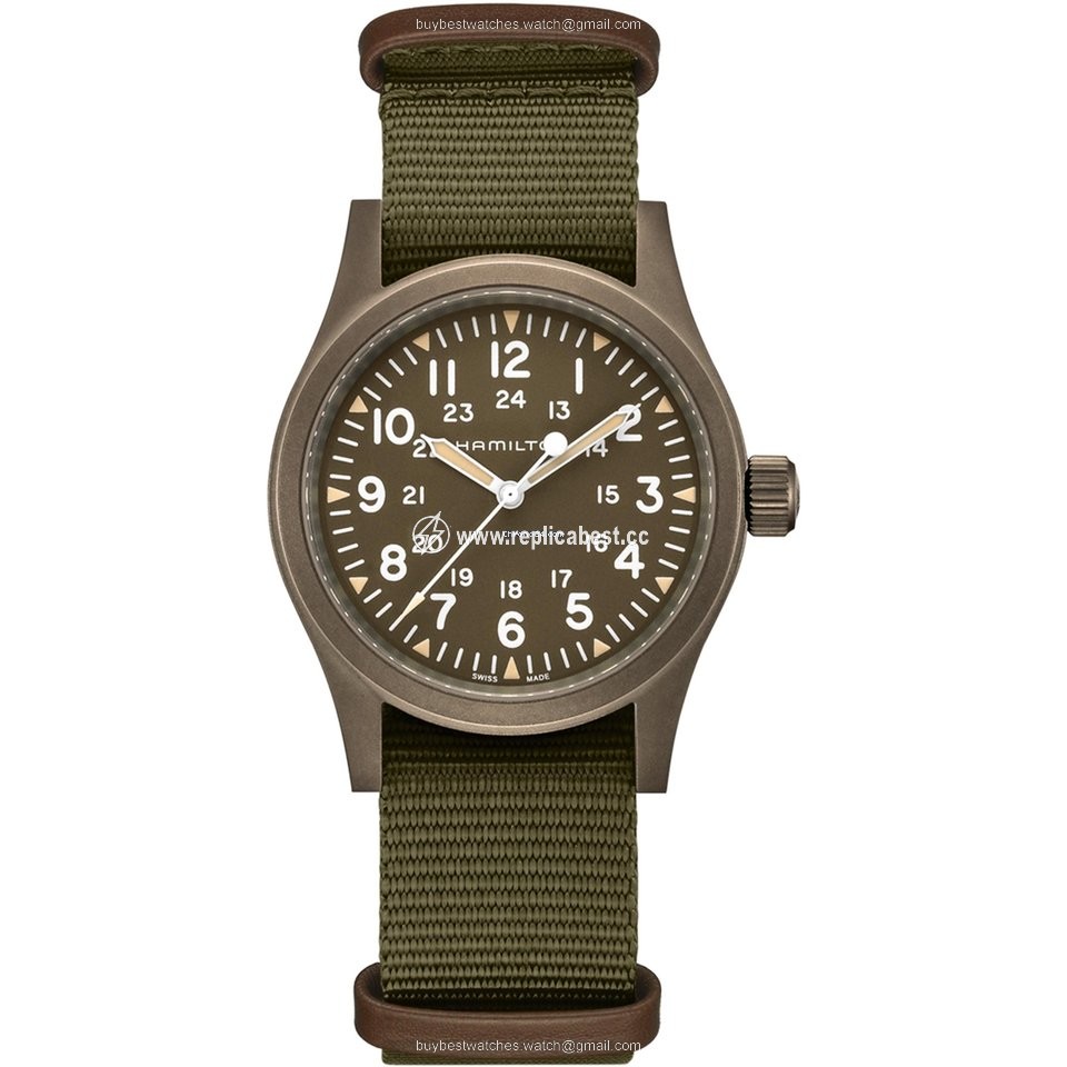 Hamilton Khaki Field Mens watch Unisex Manual winding Steel H69449961
