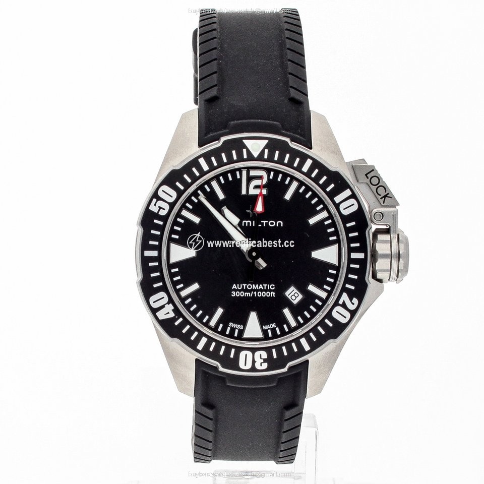 Hamilton Khaki Navy Frogman Mens watch Unisex Automatic Steel H77605335
