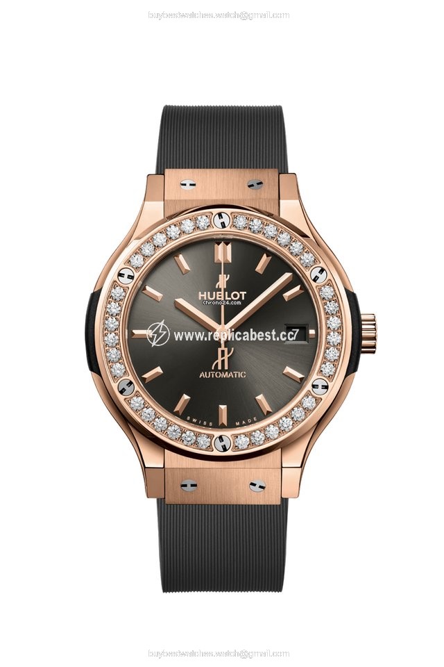 Hublot Classic Fusion Racing Grey Mens watch Unisex Automatic Rose gold 565.OX.7081.RX.1204