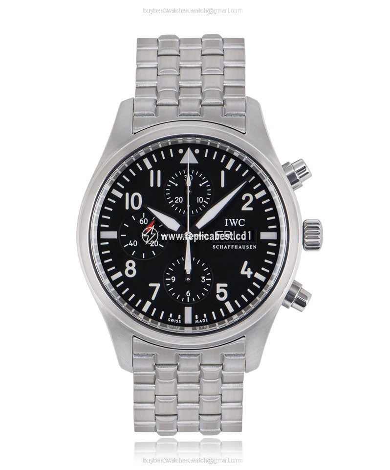 IWC Pilot Chronograph Mens watch Unisex Automatic Steel IW371704