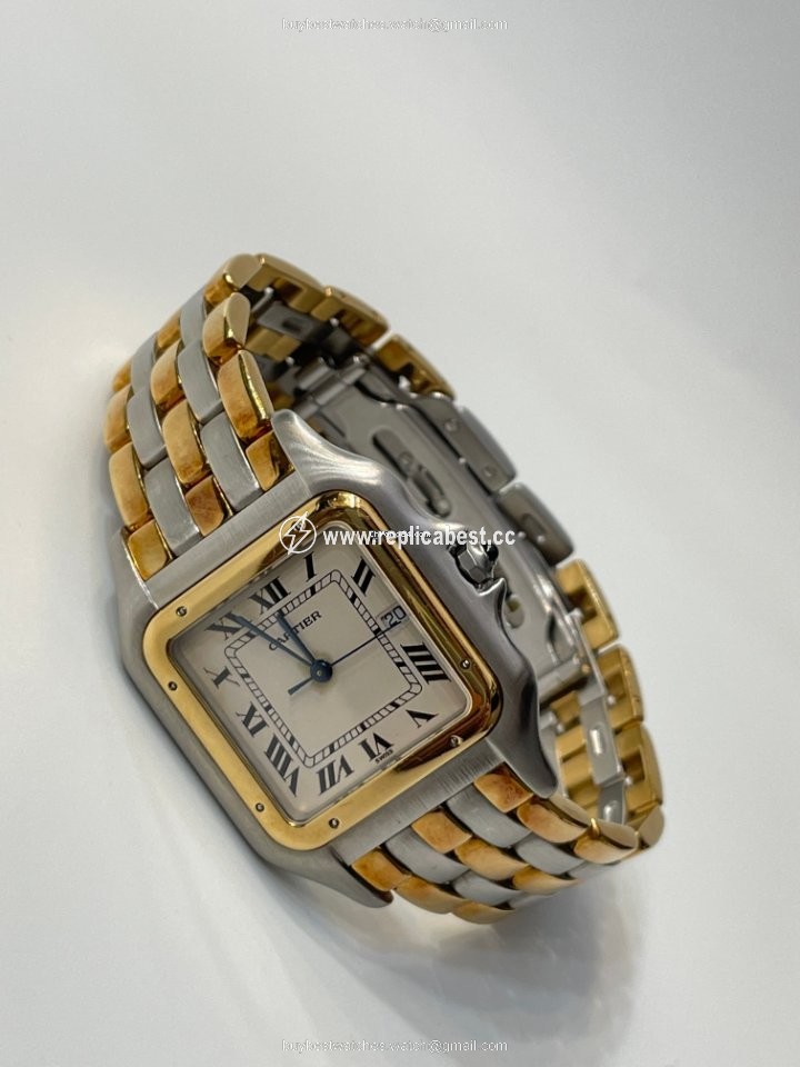 Cartier Panthere Mens watch Unisex Quartz Steel 187957